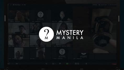 Mystery Manila's Escape Zoom: Online Escape Room .